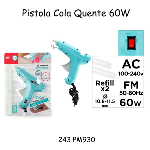 Pistola Cola Quente 60W