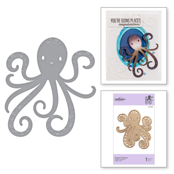 Cortante Spellbinders Happy Octopus