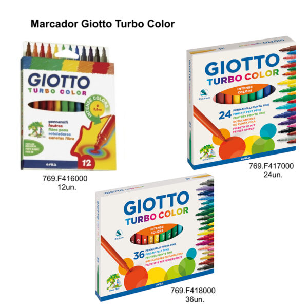 Marcador Giotto Turbo Color