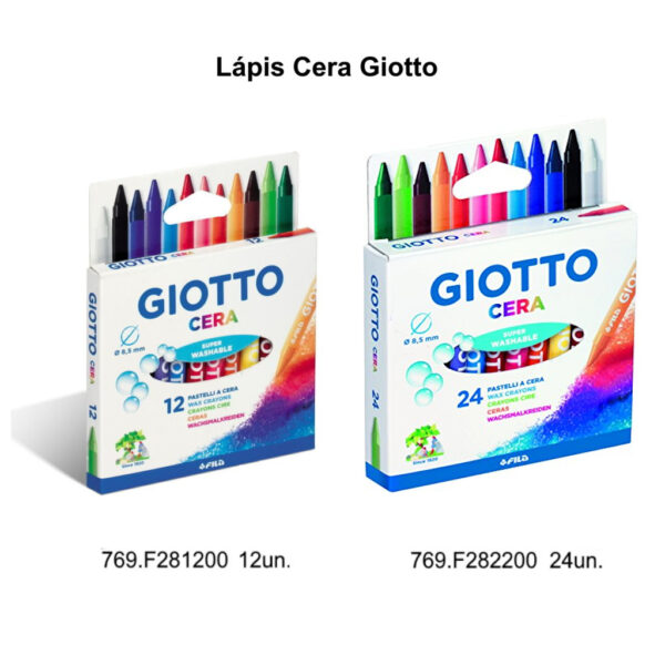 Lápis Cera Giotto