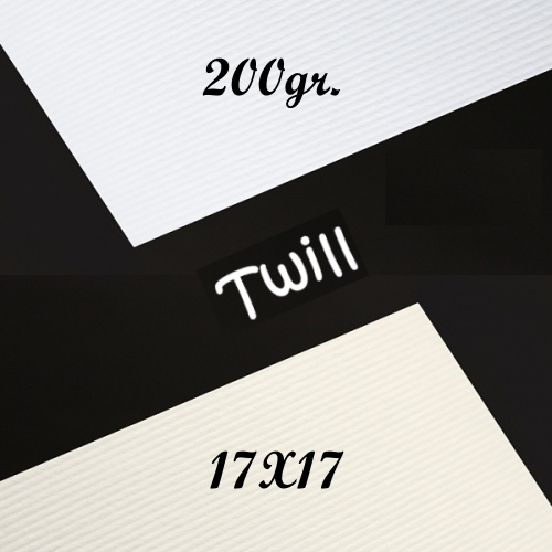 Envelopes Twill 200gr. 17x17