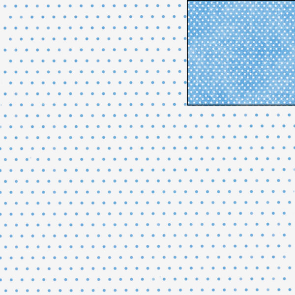 Cartolina Fantasia Pintas Azul 495x680mm - 300gr.