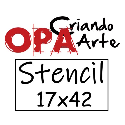 Stencil Opa 17x42