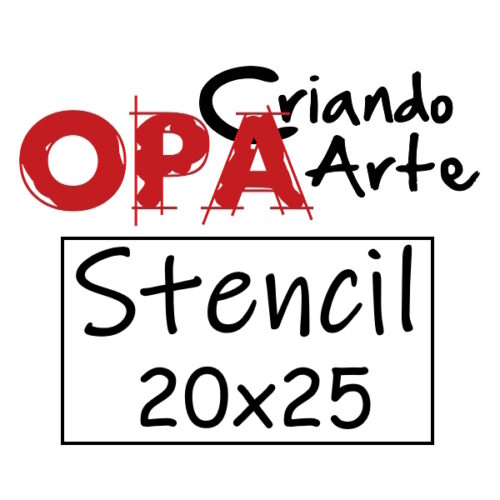 Stencil Opa 20x25