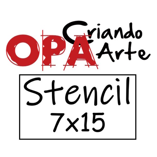 Stencil Opa 7x15