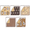 Bloco 10x10 80gr 50 Folhas Castanho - Image 2