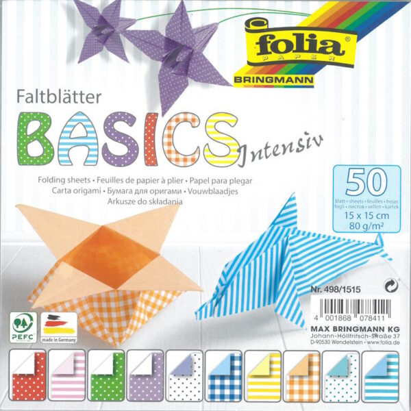 Bloco 15x15 80gr 50 Folhas Basics