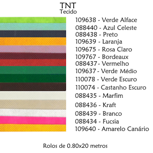 TNT 0.80x20Mts. - 60gr.