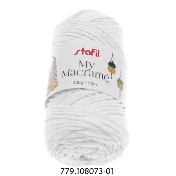 Macramé Branco 100gr.