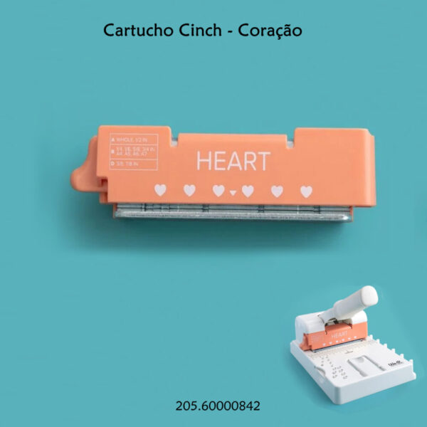 Cartucho p/Cinch - Coração