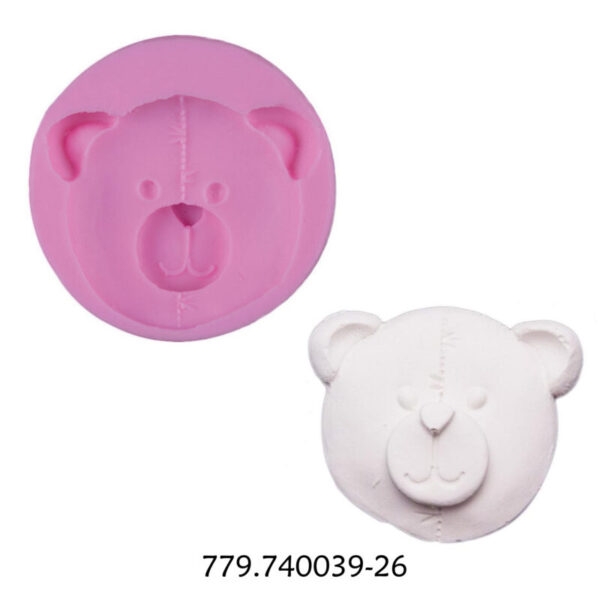 Molde Silicone Urso