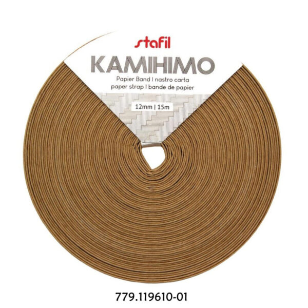 Kamihimo Banda 12mm x 15Mt. - Natural