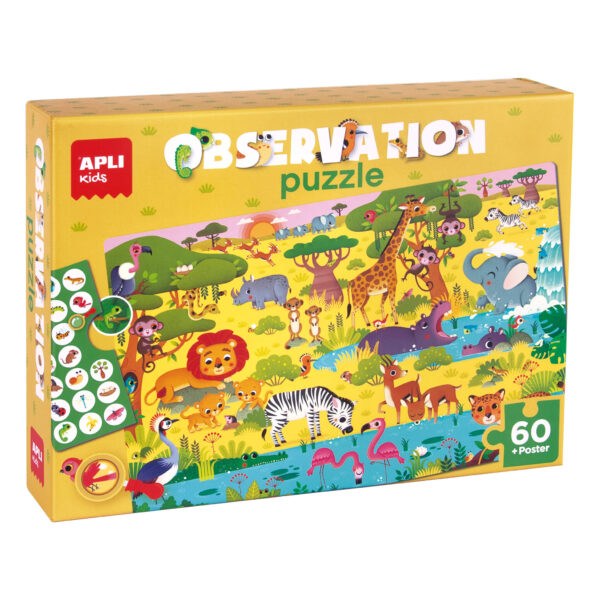 Puzzle Observação Savana