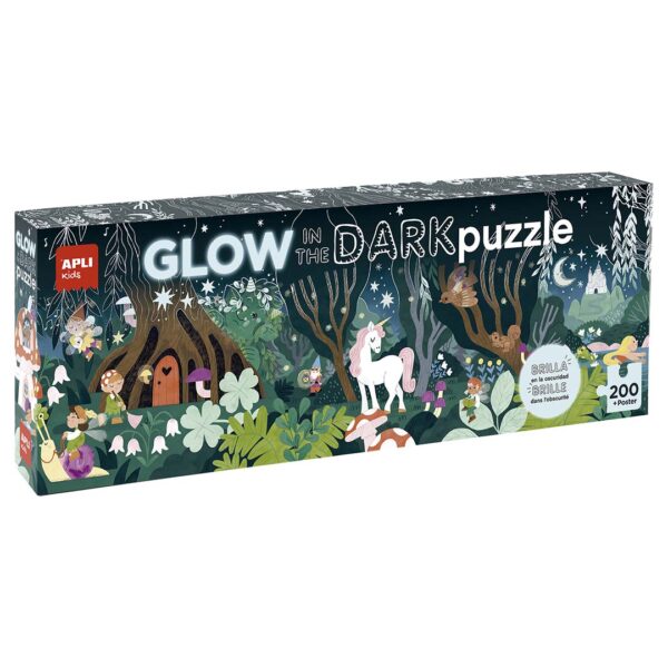 Puzzle Glow in The Dark Floresta