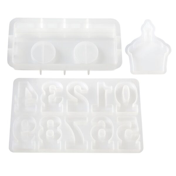Molde de Silicone Base Velas 3pçs - Image 2