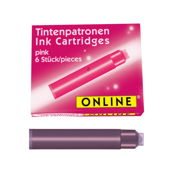 Recarga Cartridge Pink 6un.