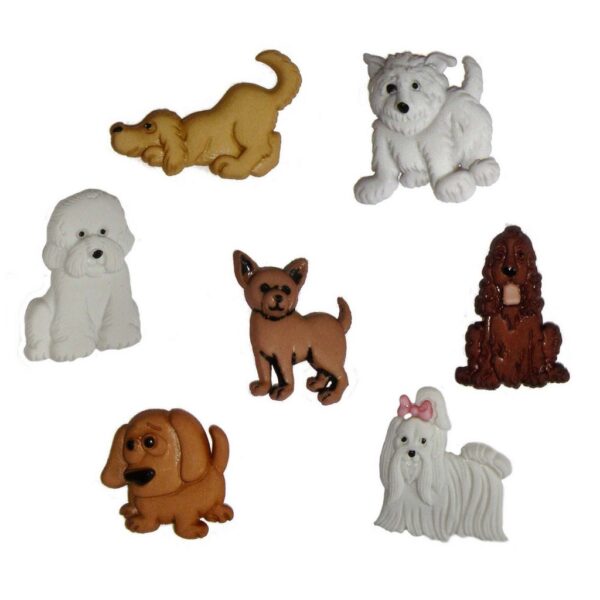 Botões Puppy Parade