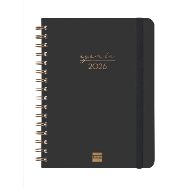 Agenda Alma E10 WKLY Black 2026