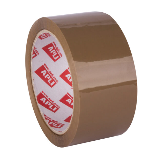 Fita Adesiva Castanha s/Ruído Apli 48mm x 66Mts. 6un.