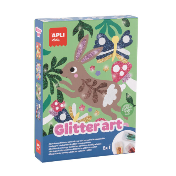 Jogo Arte c/ Glitter Biodegradável