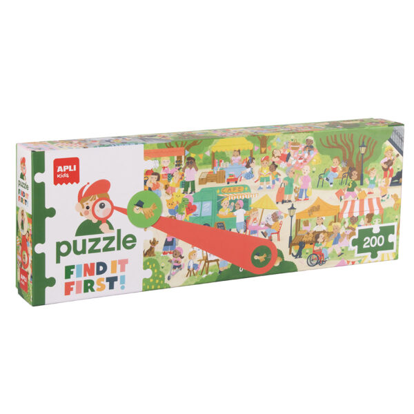 Puzzle Find it First "Mercado"