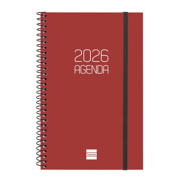 Agenda Beta E5 SVH Vermelho 2026