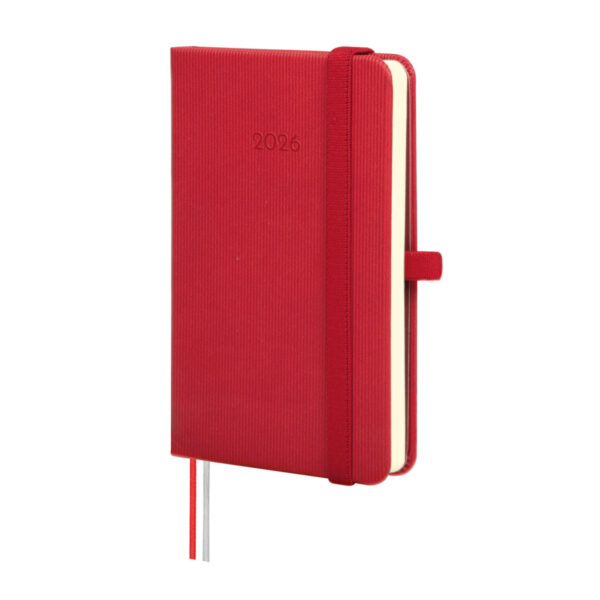Agenda Textura M2 SVH Rojo 2026