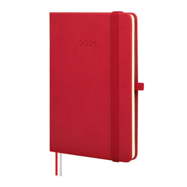 Agenda Textura M4 SVH Rojo 2026