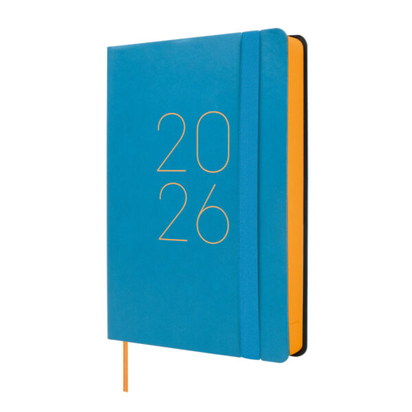 Agenda Lisa F4 1DP Azul 2026