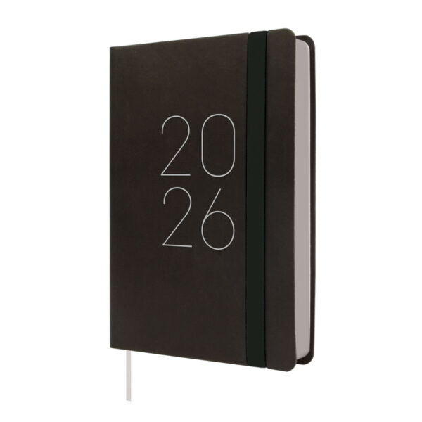 Agenda Lisa F4 1DP Negro 2026