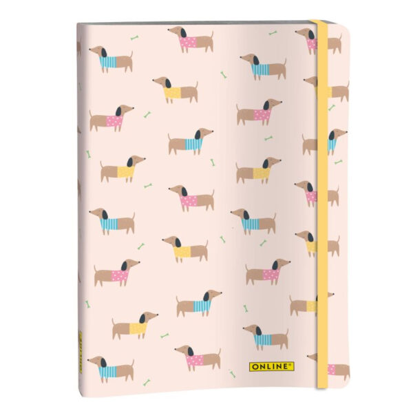 Bloco A5 "Bullet Journal Dog"