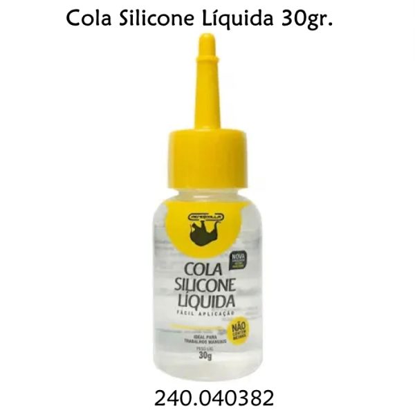 Cola Silicone Líquida 30gr.