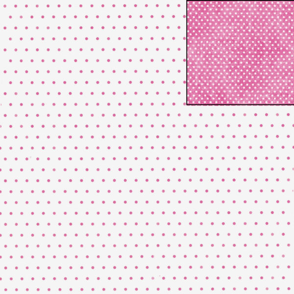 Cartolina Fantasia Pintas Rosa 495x680mm - 300gr.