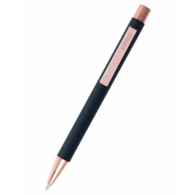 Esferográfica Soft Metal Pure Grey Rose