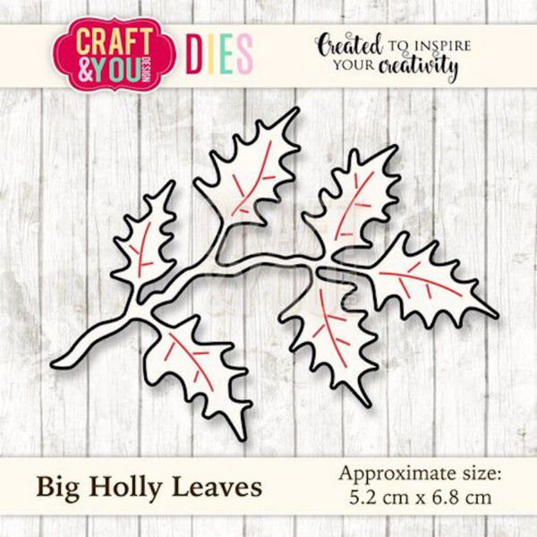 Cortante Big Holly Leaves