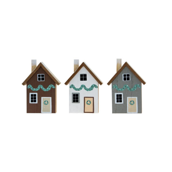Casa Madeira 7,3x10,3x2cm