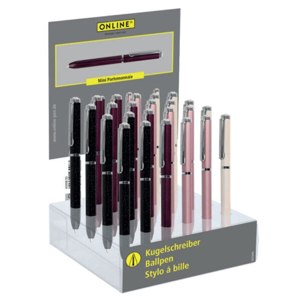 Esferográfica Mini .Crystal Exp.24un.