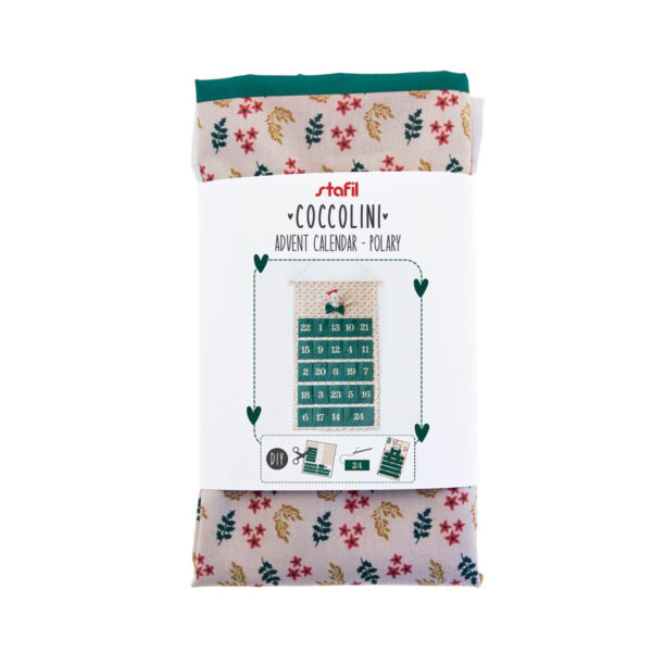 Tecido Coccolini Calendário Advento Polary 135x146cm