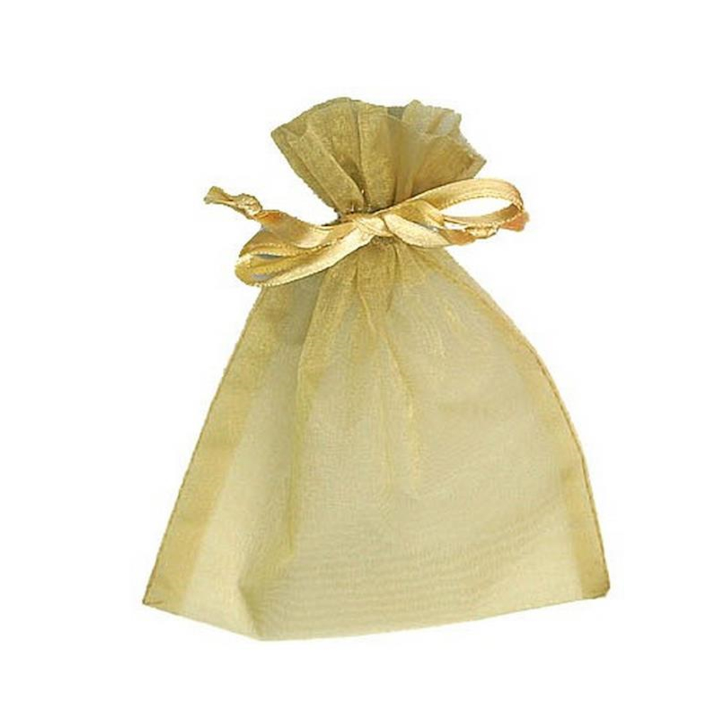 Saco Organza Gold 13x18cm