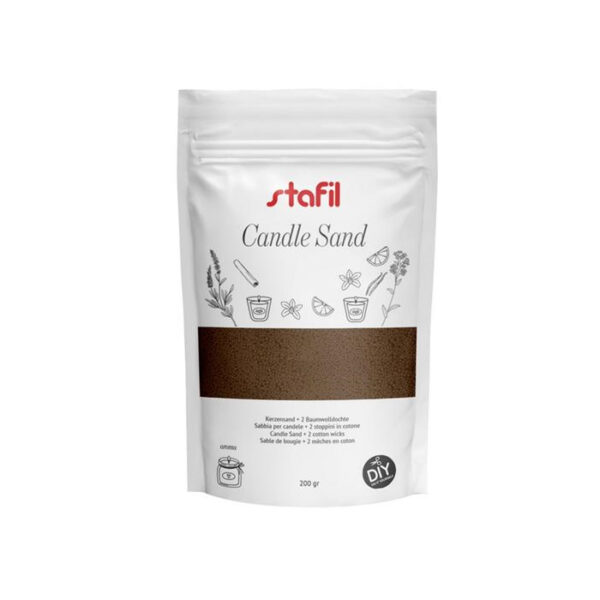 Areia de Cera p/ Vela 200gr.- Wood