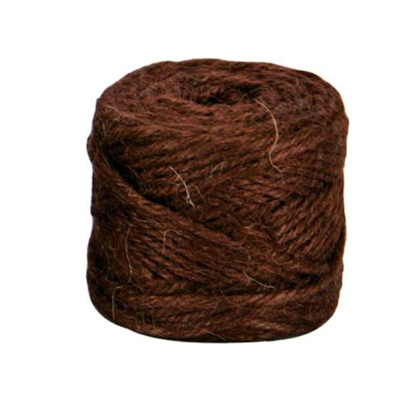 Cordão Juta Castanho Ø3.5mm - 180gr. - 60mts.