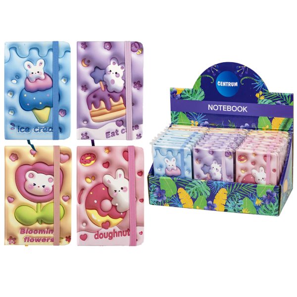 Notebook "Hungry Rabbit"  A7 - 80fls. - Exp.24un.