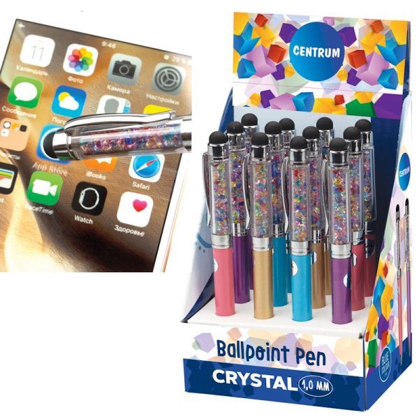 Esferográfica "Crystal" - 1mm - Exp. 12un.