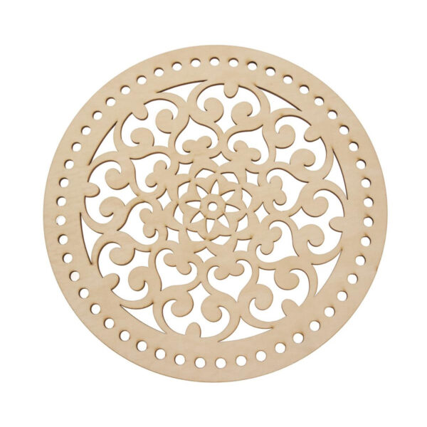 Base Madeira Mandala Ø250mm