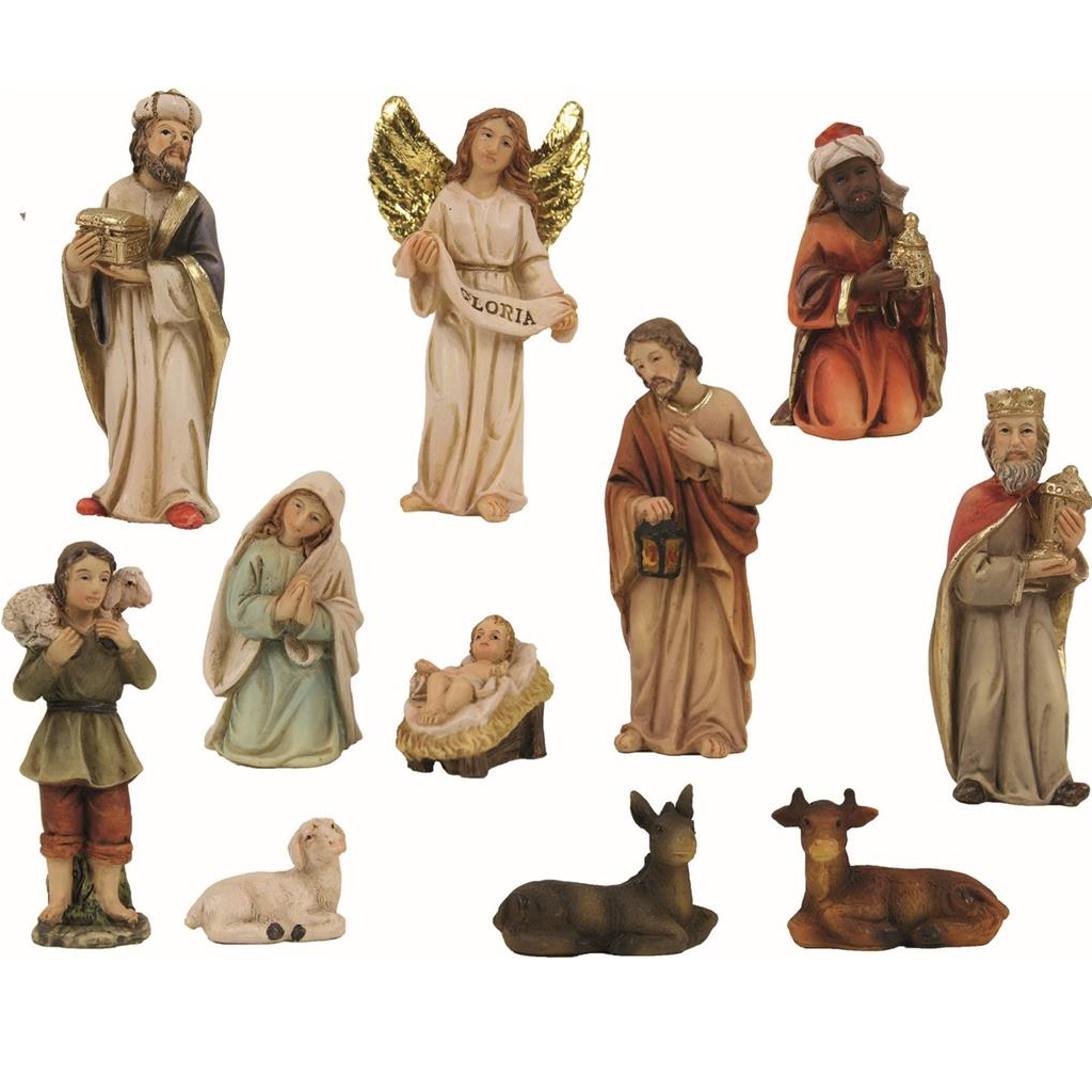 Presépio Figuras ↕90mm 11un.