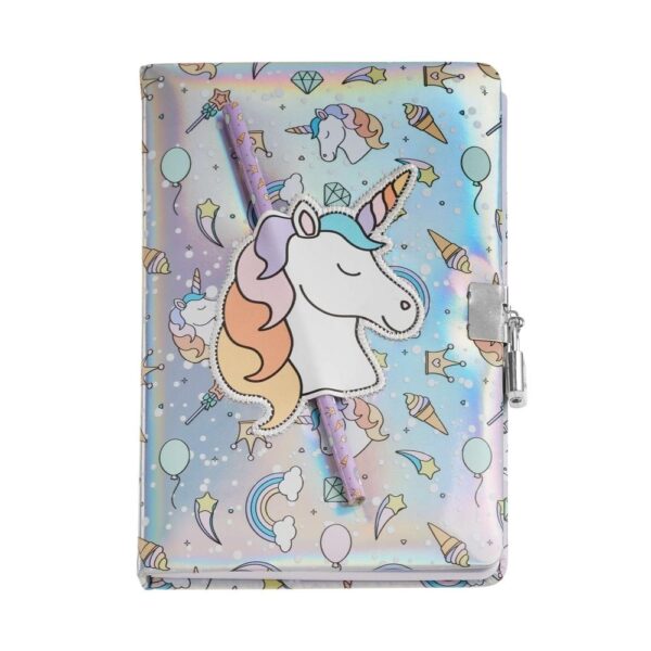 Diário Secreto Holográfico Unicórnio