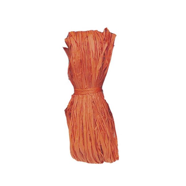 Ráfia Cor Laranja 50gr.