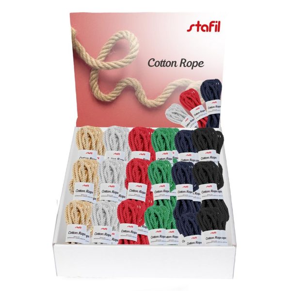 Cordão Algodão Ø5mm - 3mts - 36un.
