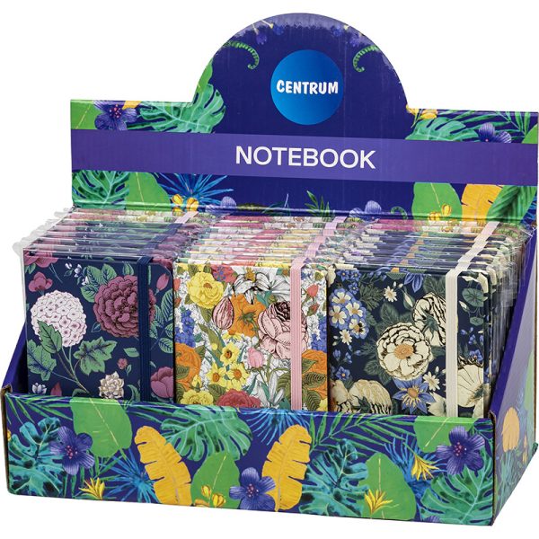 Notebook Flowers A6 PU Exp.24un.