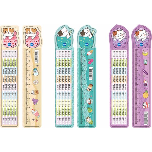 Régua Flexível Capybara 15cm